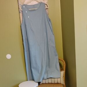 Light Blue Sleeveless Dress